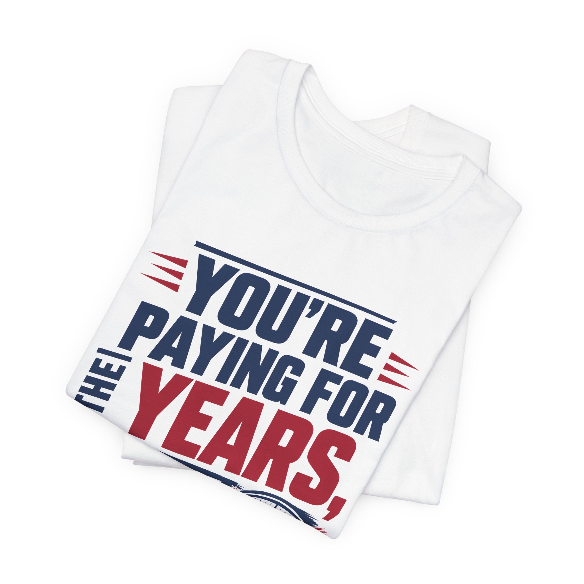 Youre Paying For The Years Not The Hours HVAC Shirt, Funny Flat Rate HVAC Tech Gift, Experienced Technician Tradesman Tee, AC Repair T-Shirt