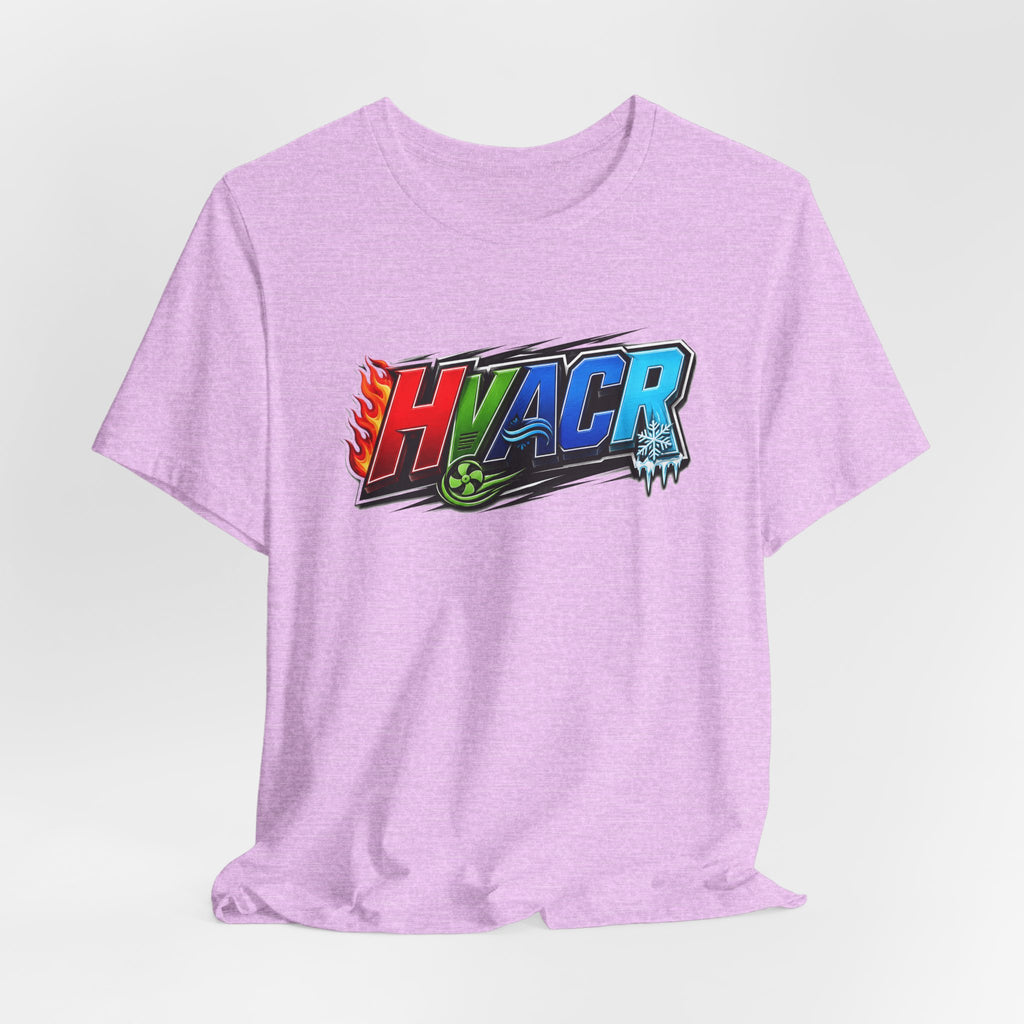 HVACR Trade Tee — Heat, Air, Cold, Freeze (Light Colors)