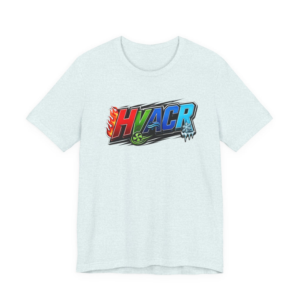 HVACR Trade Tee — Heat, Air, Cold, Freeze (Light Colors)