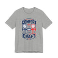 Comfort Is A Craft HVAC Tech Shirt, HVAC Technician Gift, Manifold Gauge AC Repair Tradesman Tee, Heating Cooling Refrigeration T-Shirt