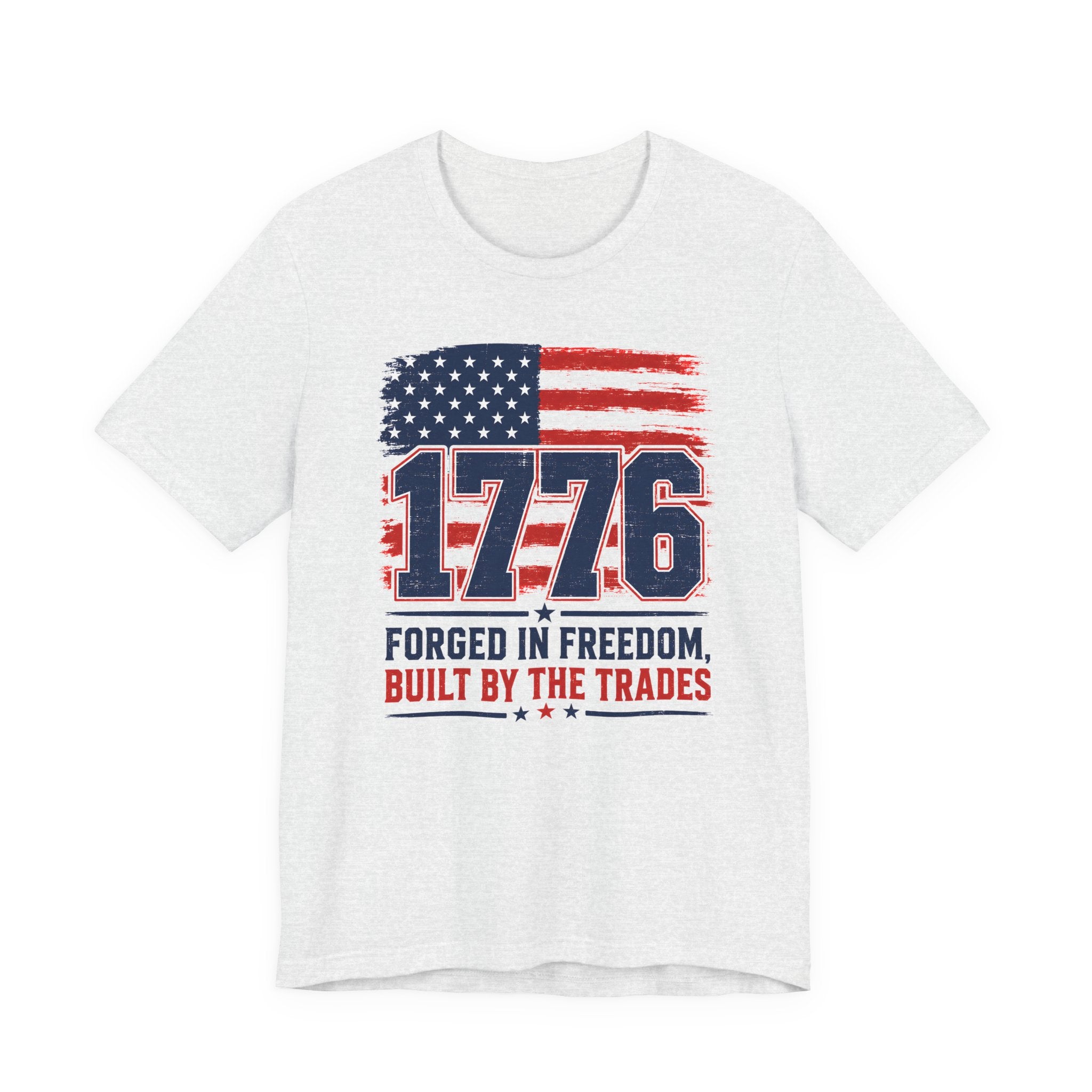 1776 Forged in Freedom Tee | Patriotic HVAC & Skilled Trades Shirt