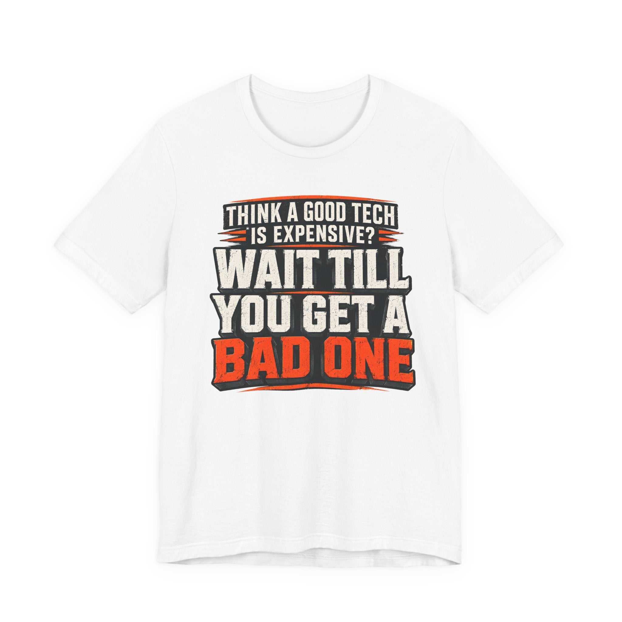 Good Tech Bad Tech Tee — HVAC Technician Standards & Pride Shirt