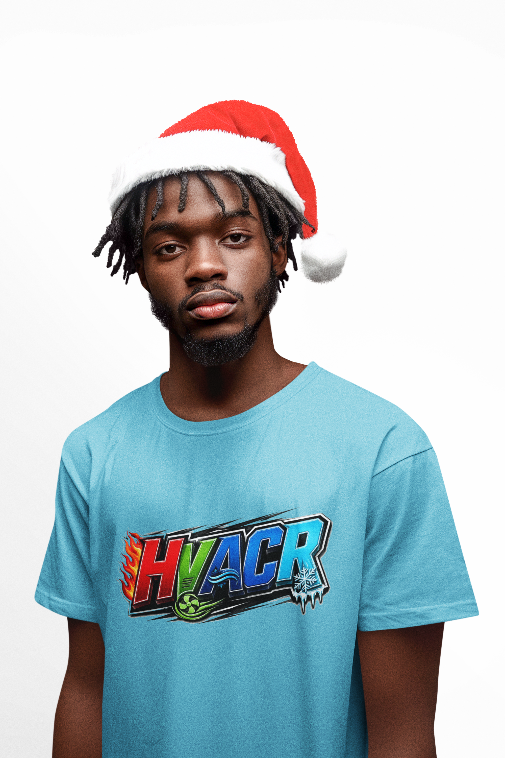 HVACR Trade Tee — Heat, Air, Cold, Freeze (Light Colors)