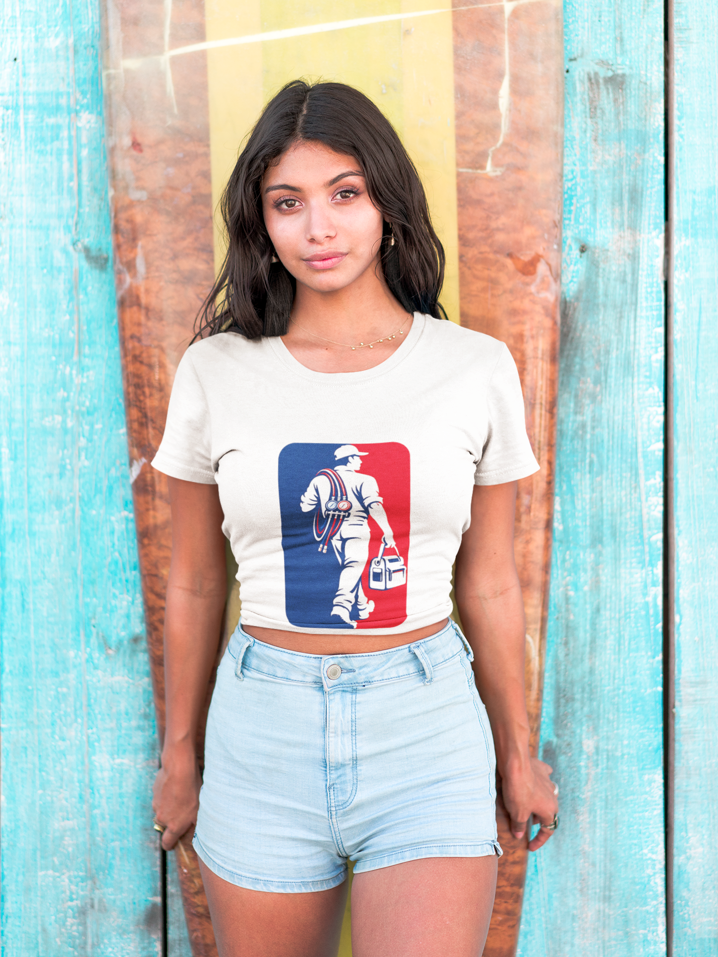 HVAC League Tee – Sports Logo Trade Shirt