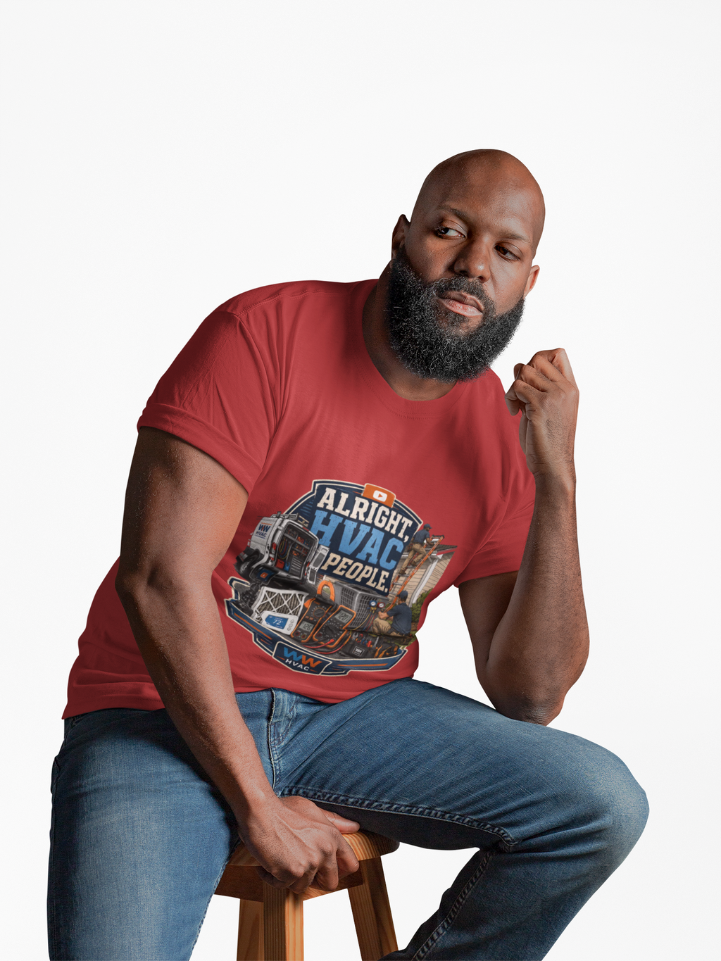 Alright, HVAC People. Tee – WW HVAC Trade Shirt