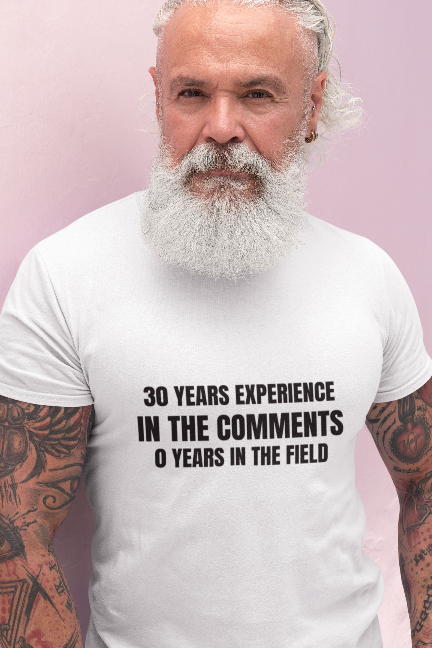 30 Years Experience In The Comments 0 Years In The Field - Funny HVAC YouTube Tee (Light Colors)