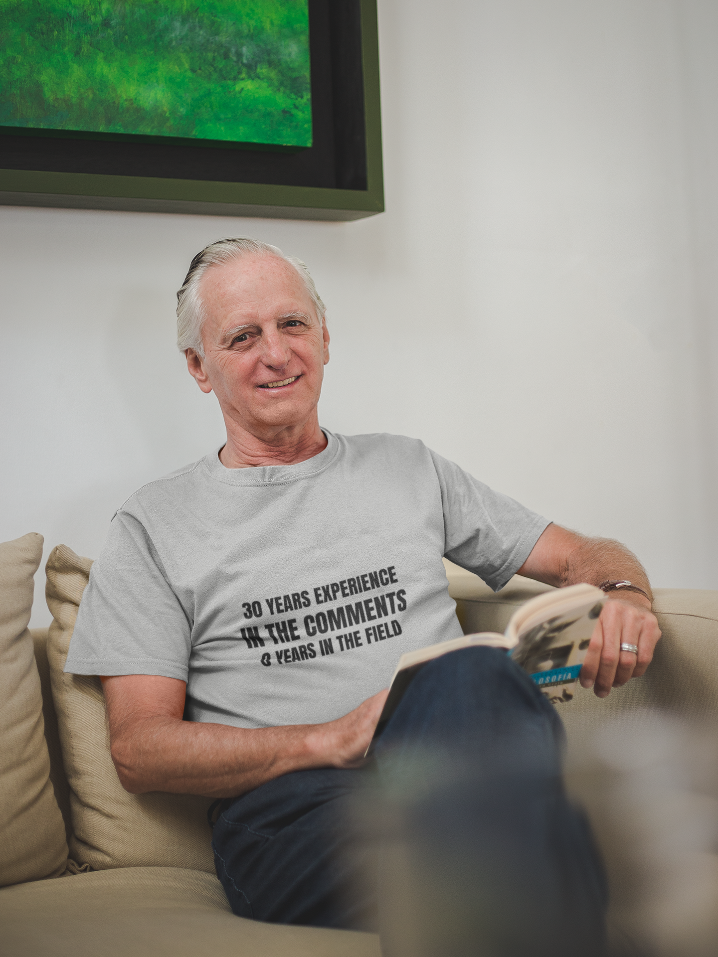 30 Years Experience In The Comments 0 Years In The Field - Funny HVAC YouTube Tee (Light Colors)