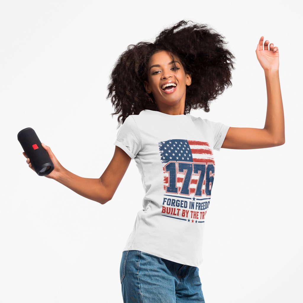 1776 Forged in Freedom Tee | Patriotic HVAC & Skilled Trades Shirt