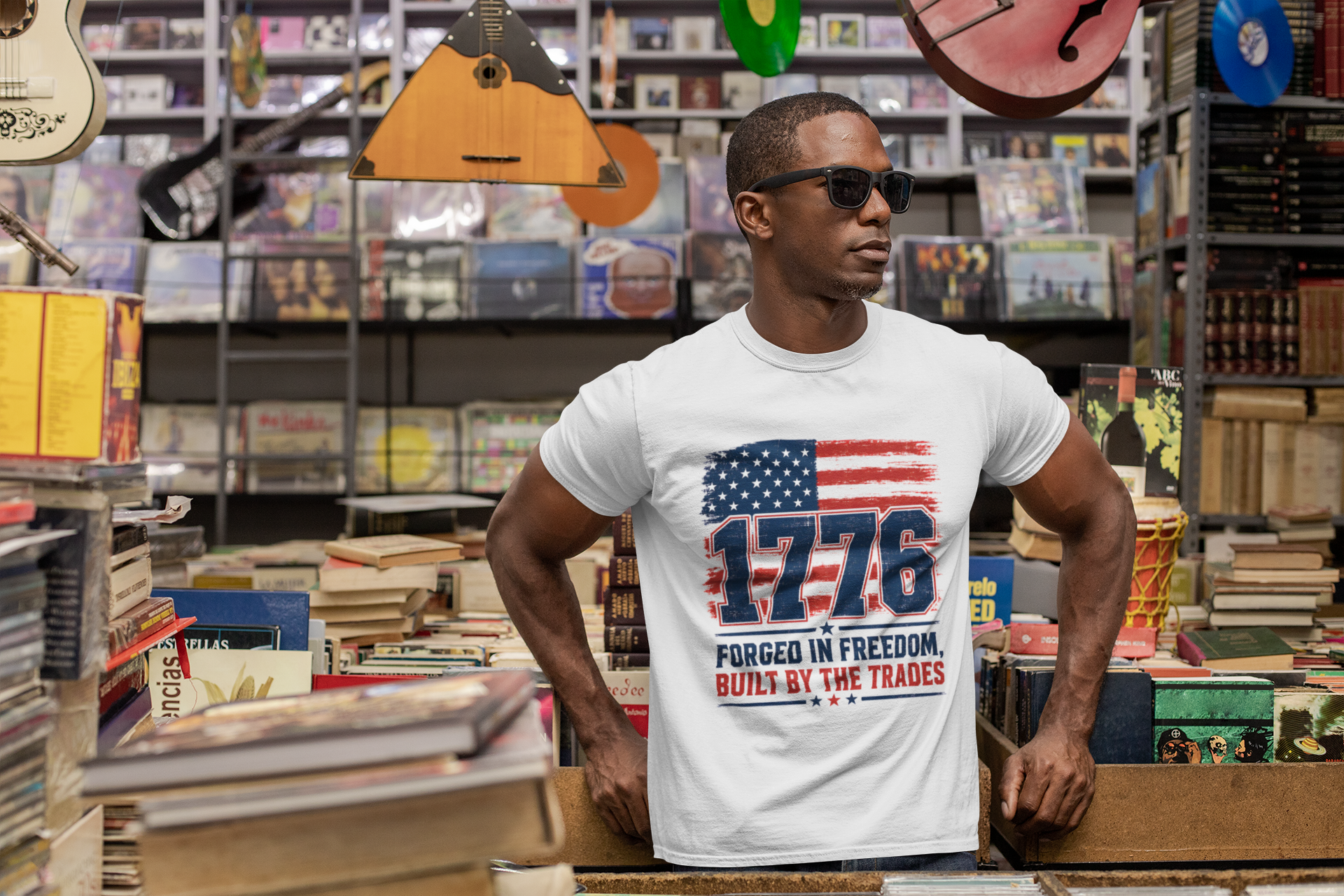 1776 Forged in Freedom Tee | Patriotic HVAC & Skilled Trades Shirt