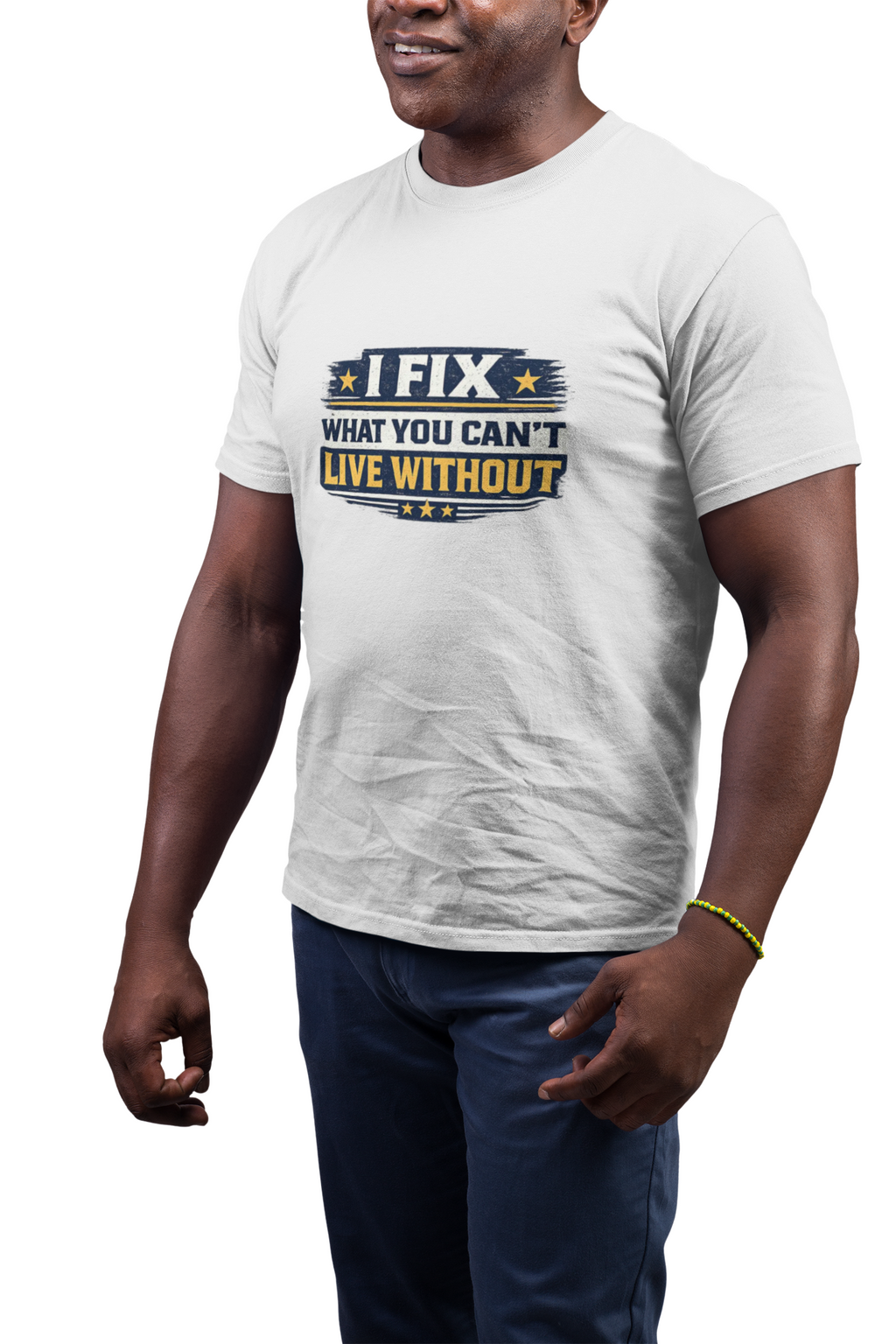 I Fix What You Can't Live Without Tee | Funny HVAC Tech Shirt
