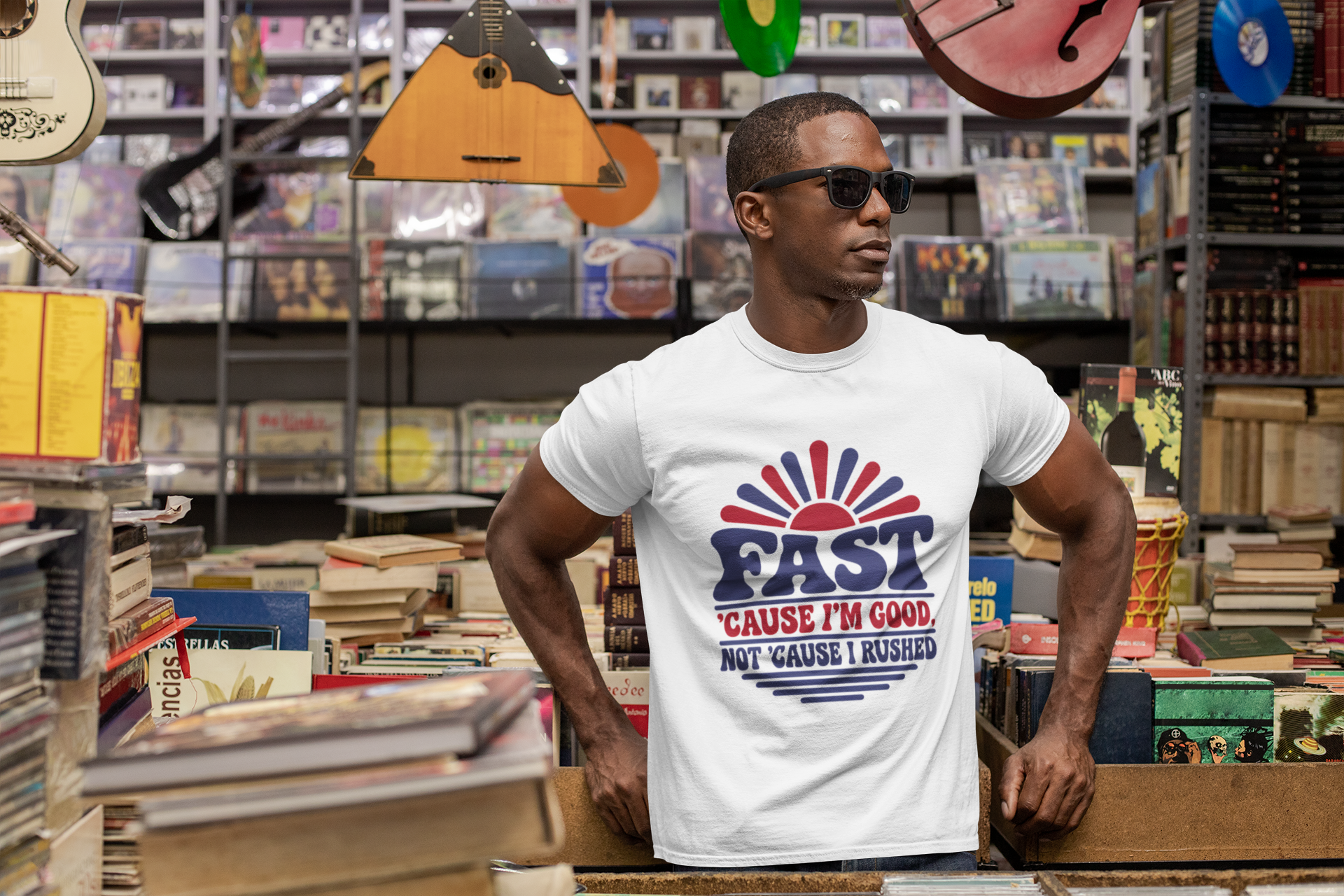 Fast Cause Im Good Not Cause I Rushed HVAC Tech Shirt, Funny HVAC Technician Gift, Flat Rate AC Repair Tradesman Tee, Heating Cooling T-Shirt