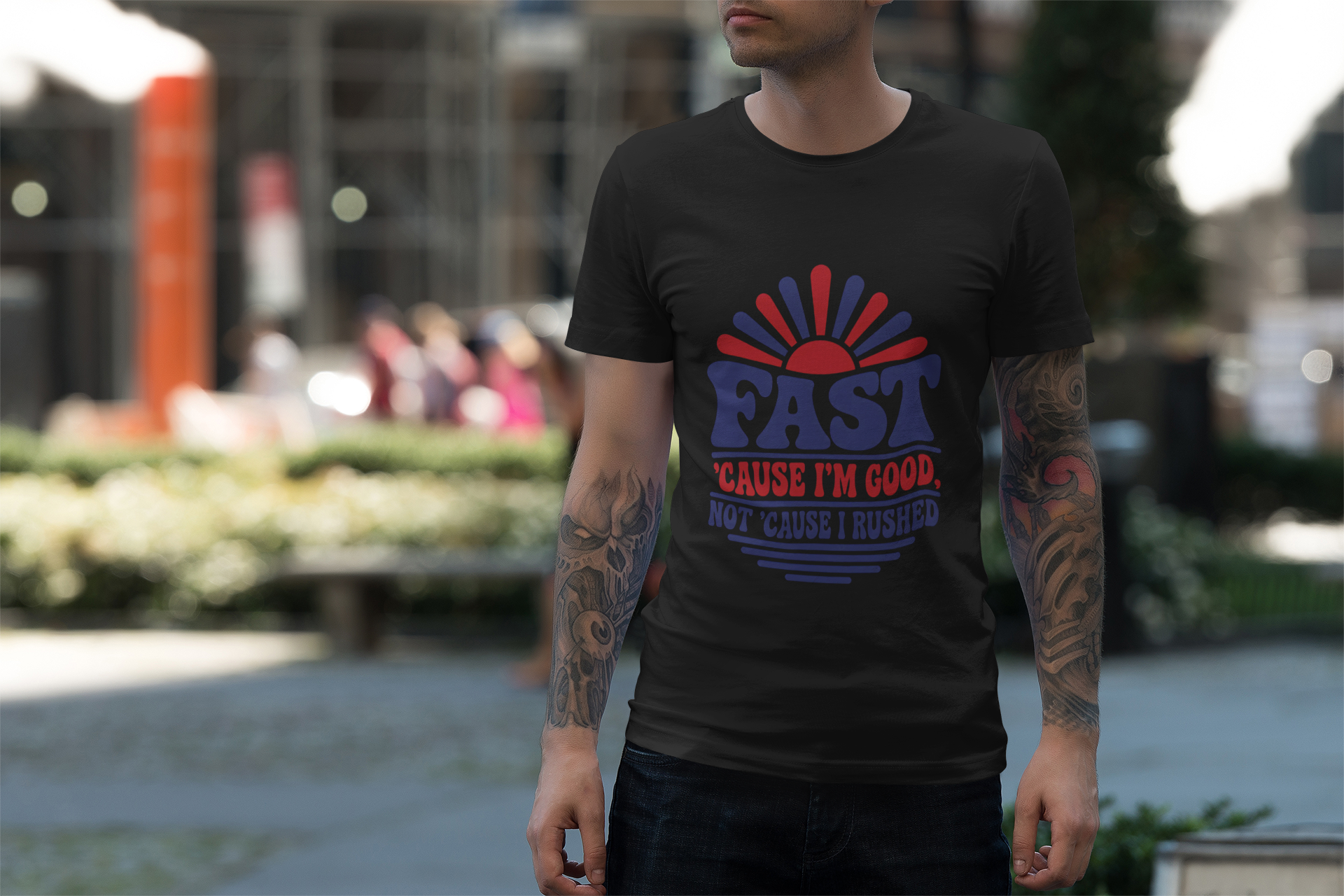 Fast Cause Im Good Not Cause I Rushed HVAC Tech Shirt, Funny HVAC Technician Gift, Flat Rate AC Repair Tradesman Tee, Heating Cooling T-Shirt