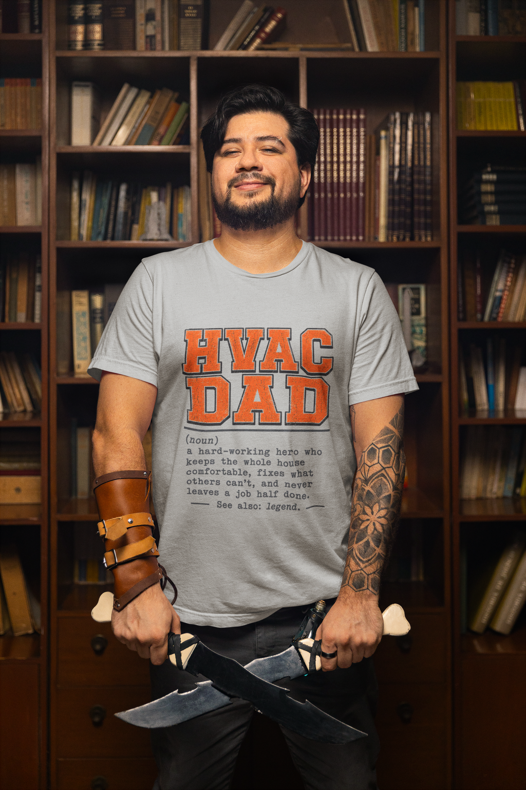 HVAC Dad Tee — HVAC Technician Father's Day Gift Shirt for Dad