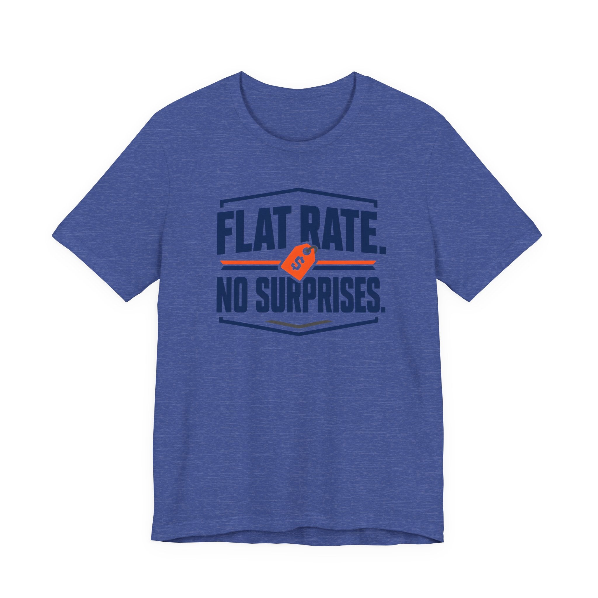 Flat Rate No Surprises HVAC Tech Shirt, Honest Pricing AC Repair Contractor Tee, Heating Cooling T-Shirt
