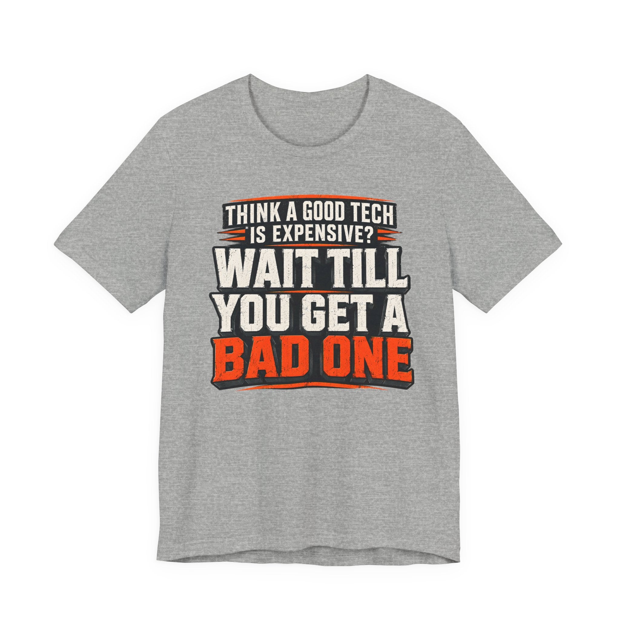Good Tech Bad Tech Tee — HVAC Technician Standards & Pride Shirt