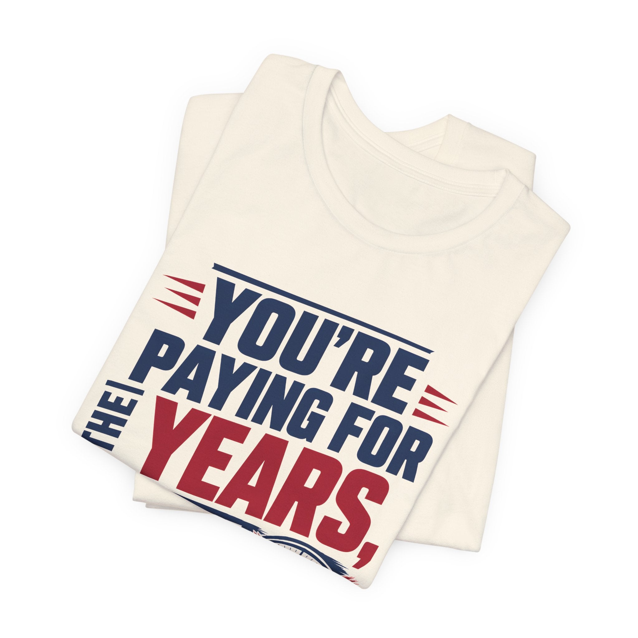 Youre Paying For The Years Not The Hours HVAC Shirt, Funny Flat Rate HVAC Tech Gift, Experienced Technician Tradesman Tee, AC Repair T-Shirt
