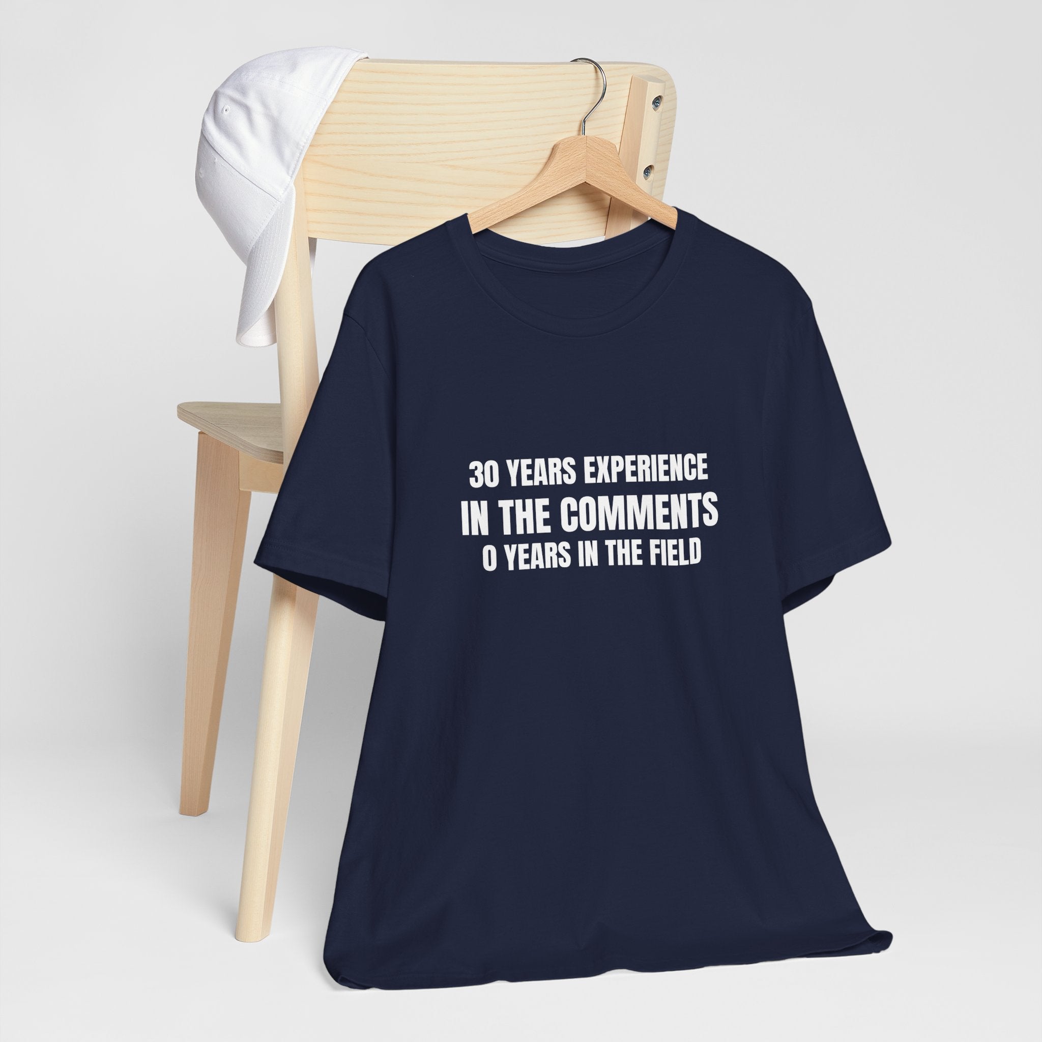 30 Years Experience In The Comments 0 Years In The Field - Funny HVAC YouTube Tee