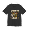 HVAC Apprentice to Owner Shirt | Cap & Cash Money Trade Tee for Technicians