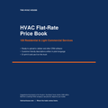 HVAC Flat-Rate Price Book (2026) — 159 Services, Jobber-Ready